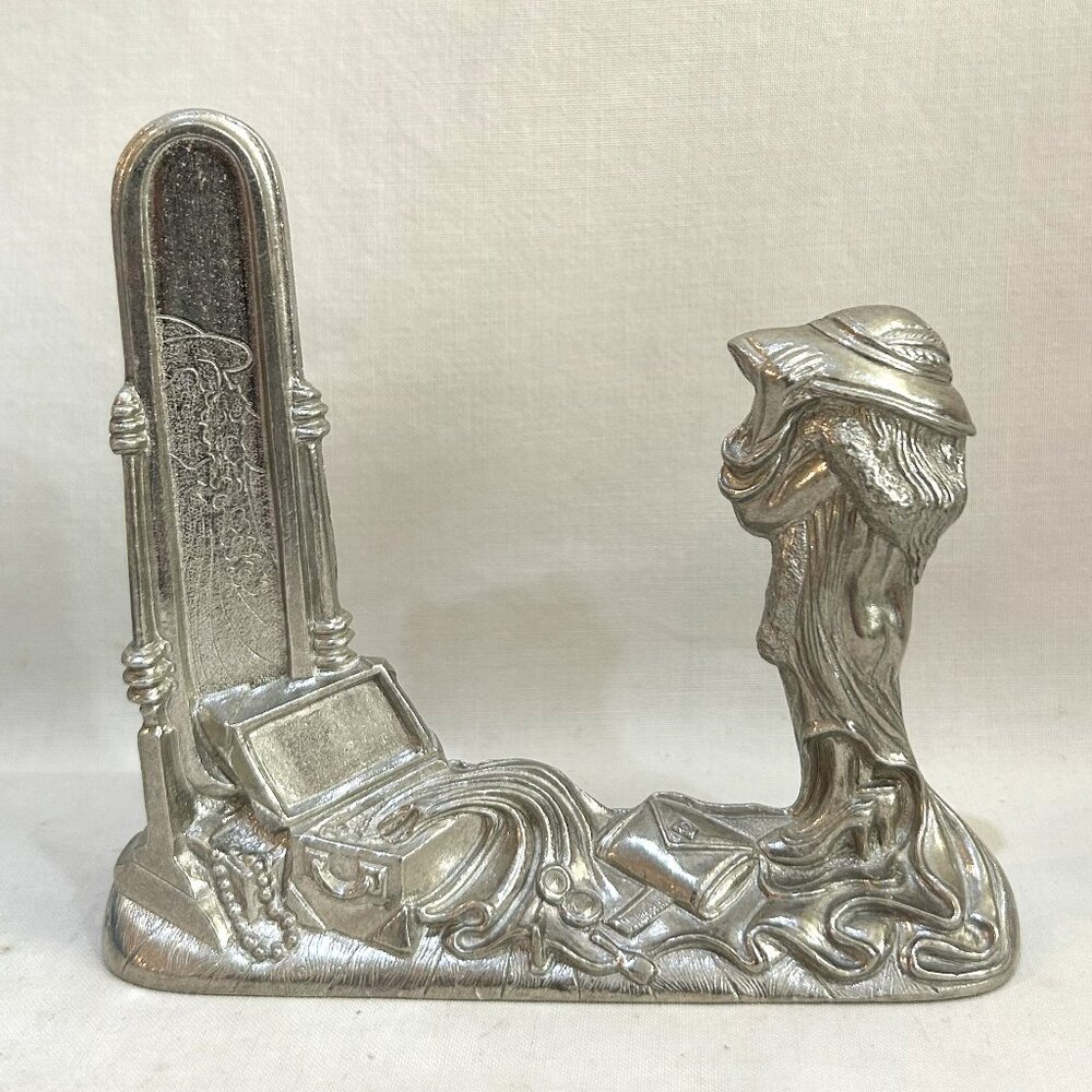 Vintage Kirk Stieff Pewter Photo Stand